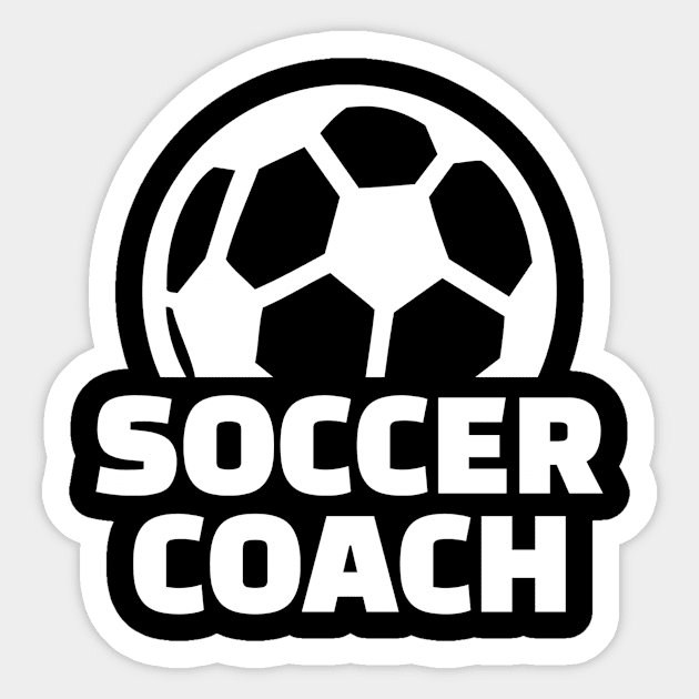 Soccer coach Sticker by Designzz